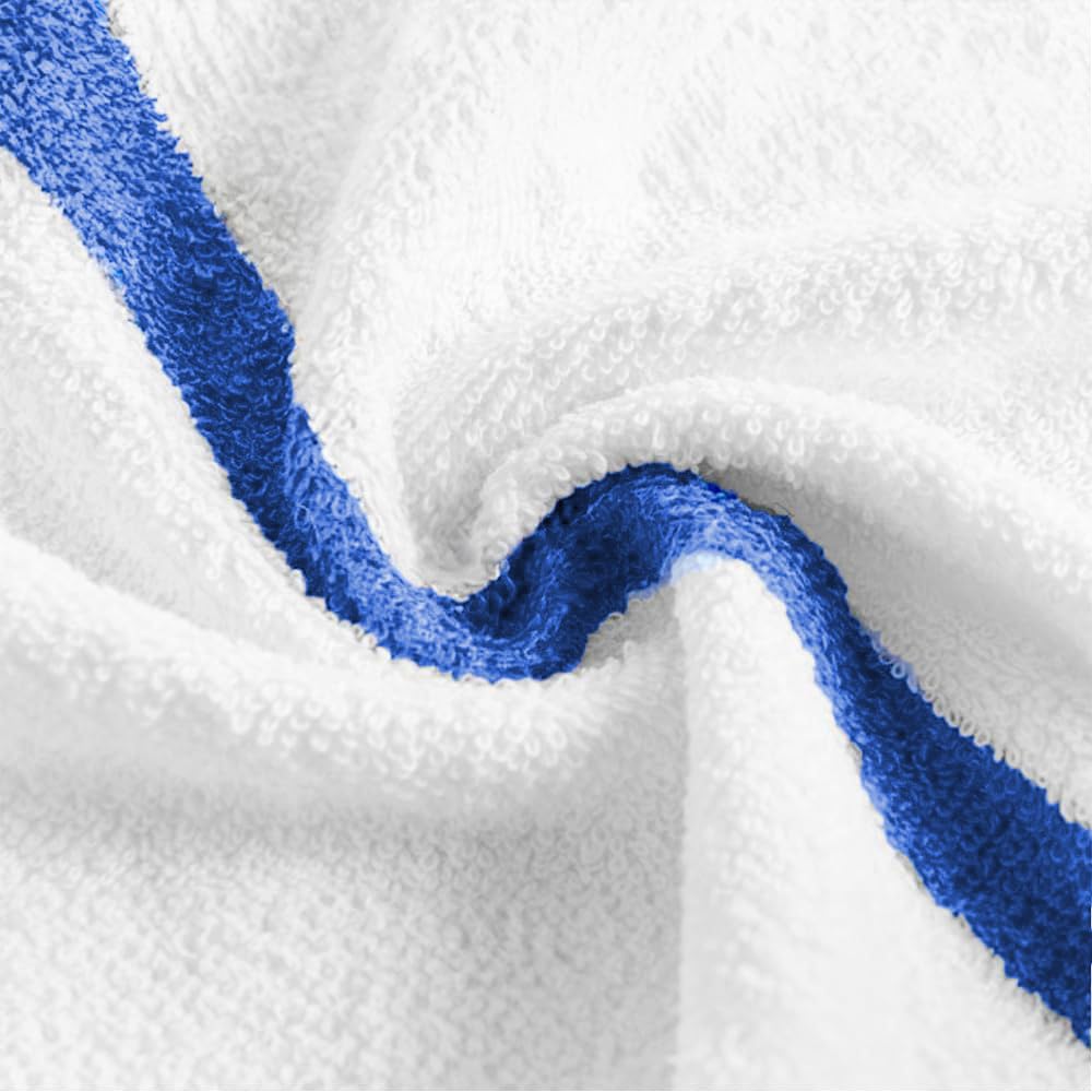 120-Pack Quick-Dry Cotton Pool Towels, White