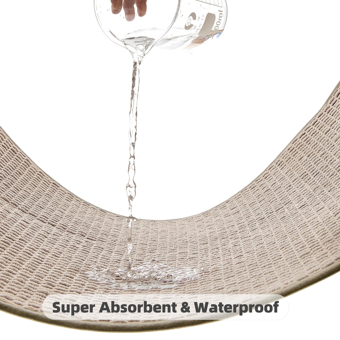 Quick Dry Low Pile Bath Runner Rug