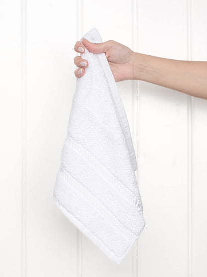 4-Piece Turkish Cotton Washcloth Set, 600 GSM