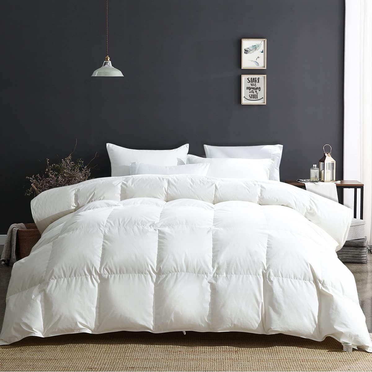 Organic Cotton Down Feather Comforter – Super King