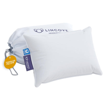 Premium Down Toddler Pillow for Sleeping & Travel
