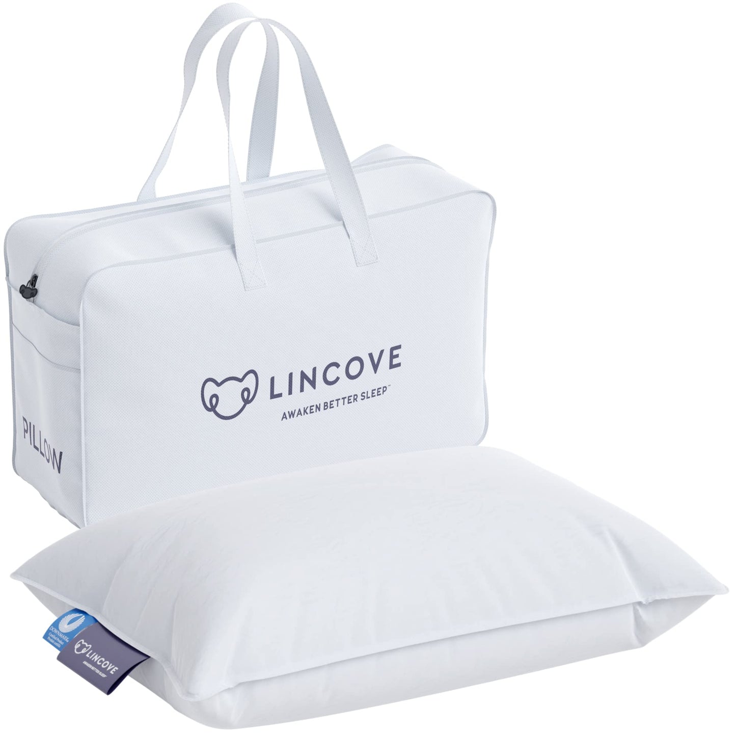 Premium Down Toddler Pillow for Sleeping & Travel