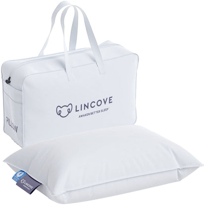 Premium Down Toddler Pillow for Sleeping & Travel