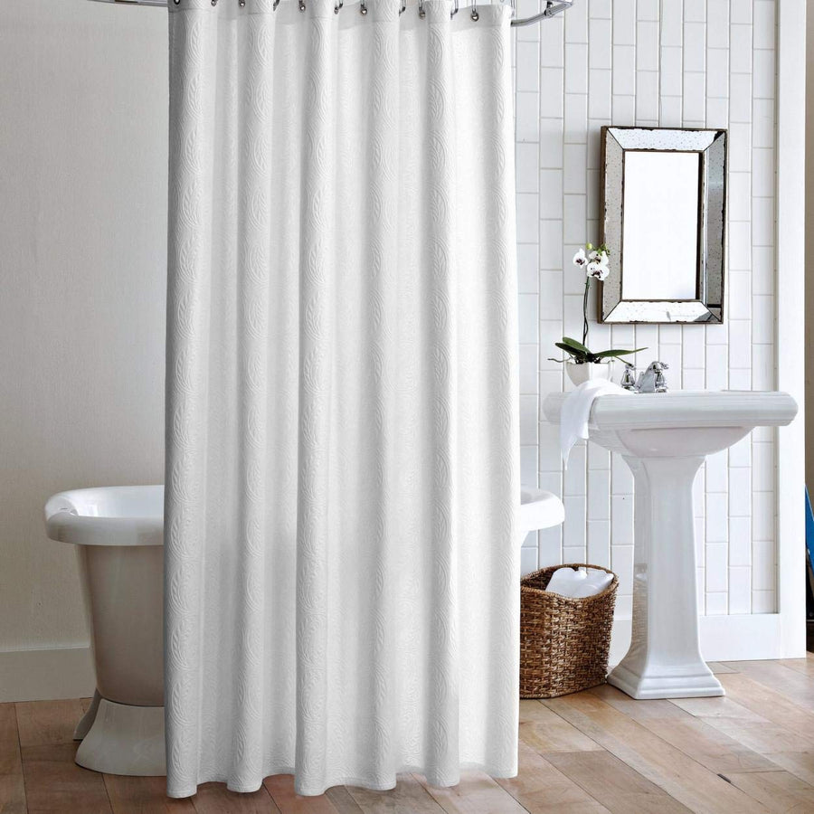 Vienna Cotton Matelassé Shower Curtain