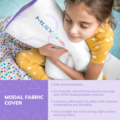 Adjustable Memory Foam Kids Pillow for Sleeping