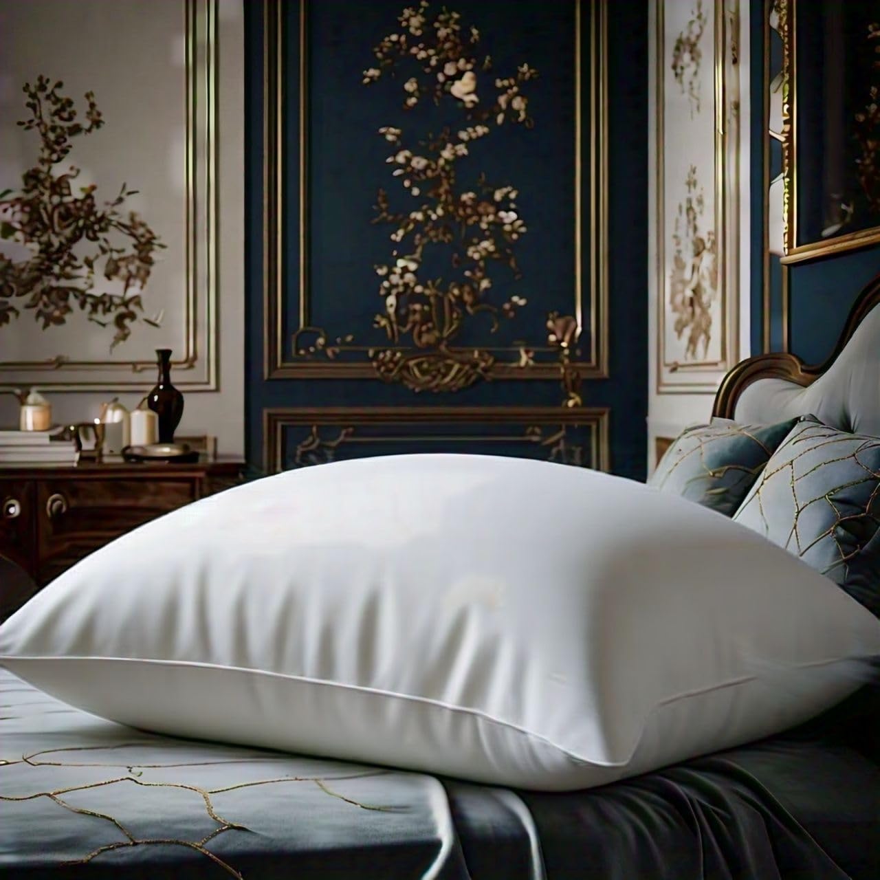 Premium Polish Goose Down Pillow, King Size