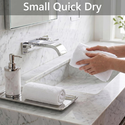 10-Pack Cotton Fingertip Towels for Bathroom Use