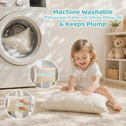 Adjustable Youth Pillow for Kids Ages 4–12