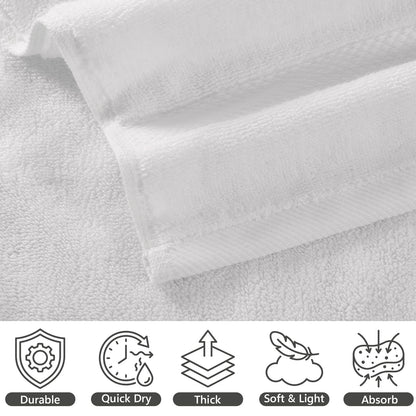 10-Pack Cotton Fingertip Towels for Bathroom Use