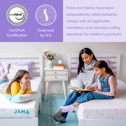 Adjustable Memory Foam Kids Pillow for Sleeping