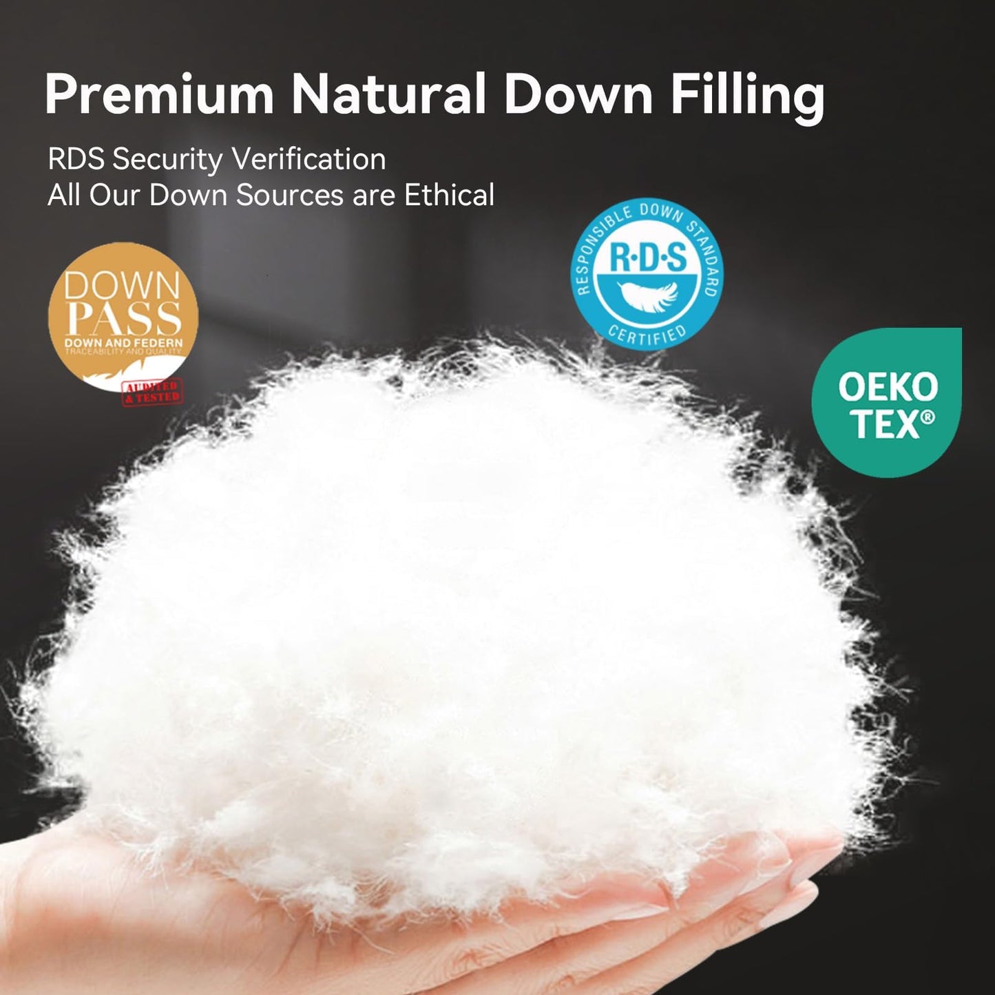 Organic Goose Down Comforter King – 850 Fill Power