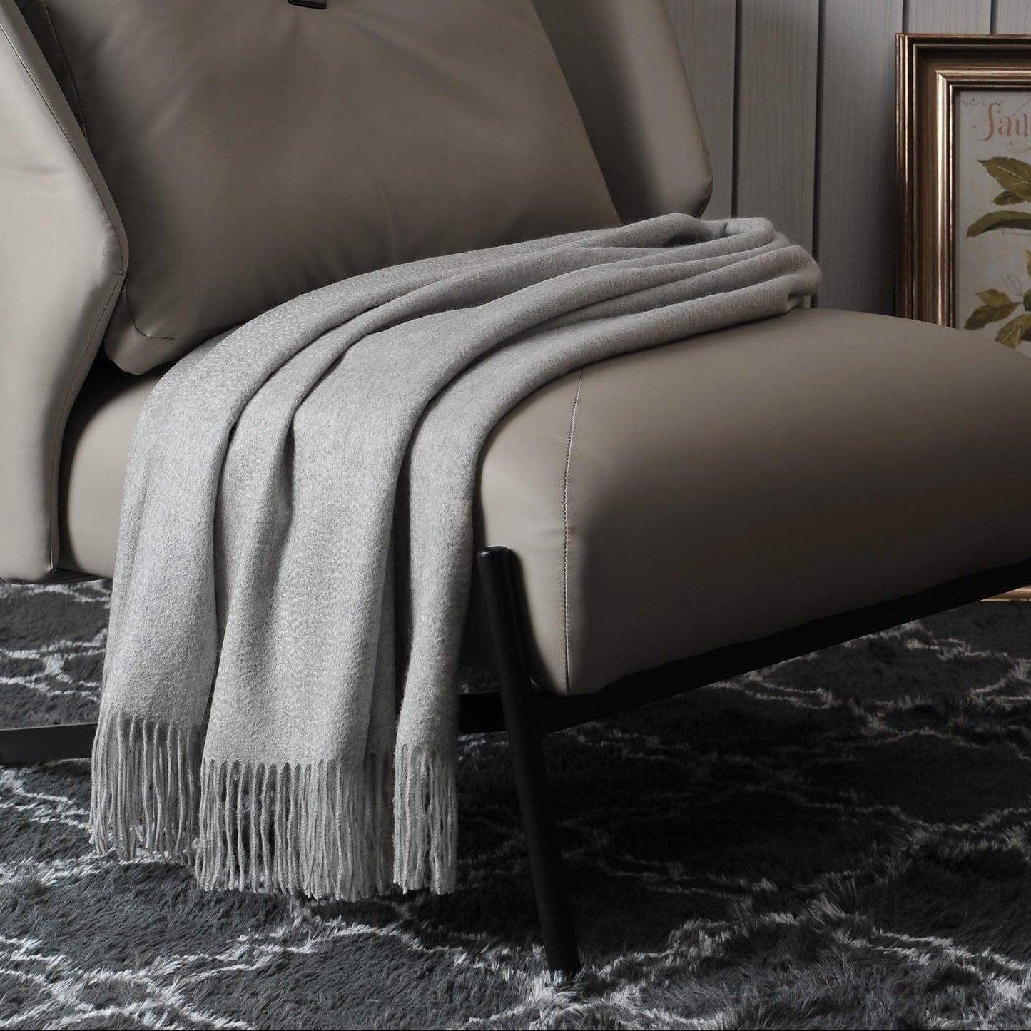 Pure Cashmere Luxury Throw Blanket