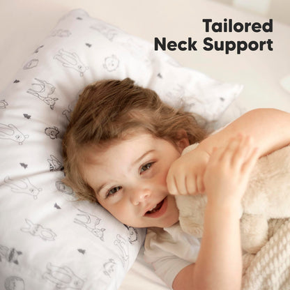 Organic Cotton Toddler Pillow with Pillowcase