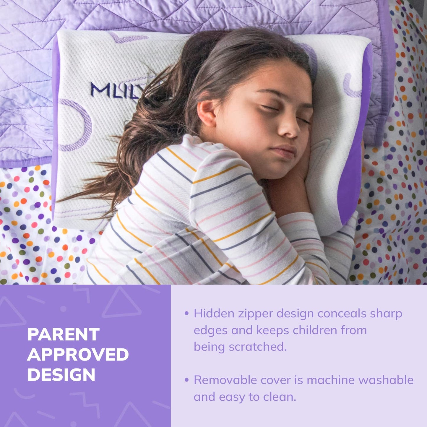 Adjustable Memory Foam Kids Pillow for Sleeping