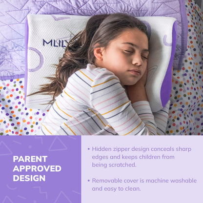 Adjustable Memory Foam Kids Pillow for Sleeping