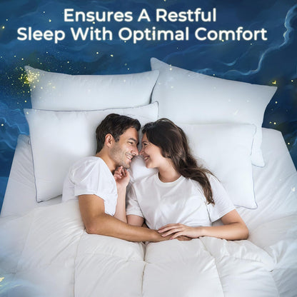 4-Pack Firm Down Alternative Pillows, Queen Size