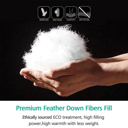 Organic Cotton Down Feather Comforter – Super King