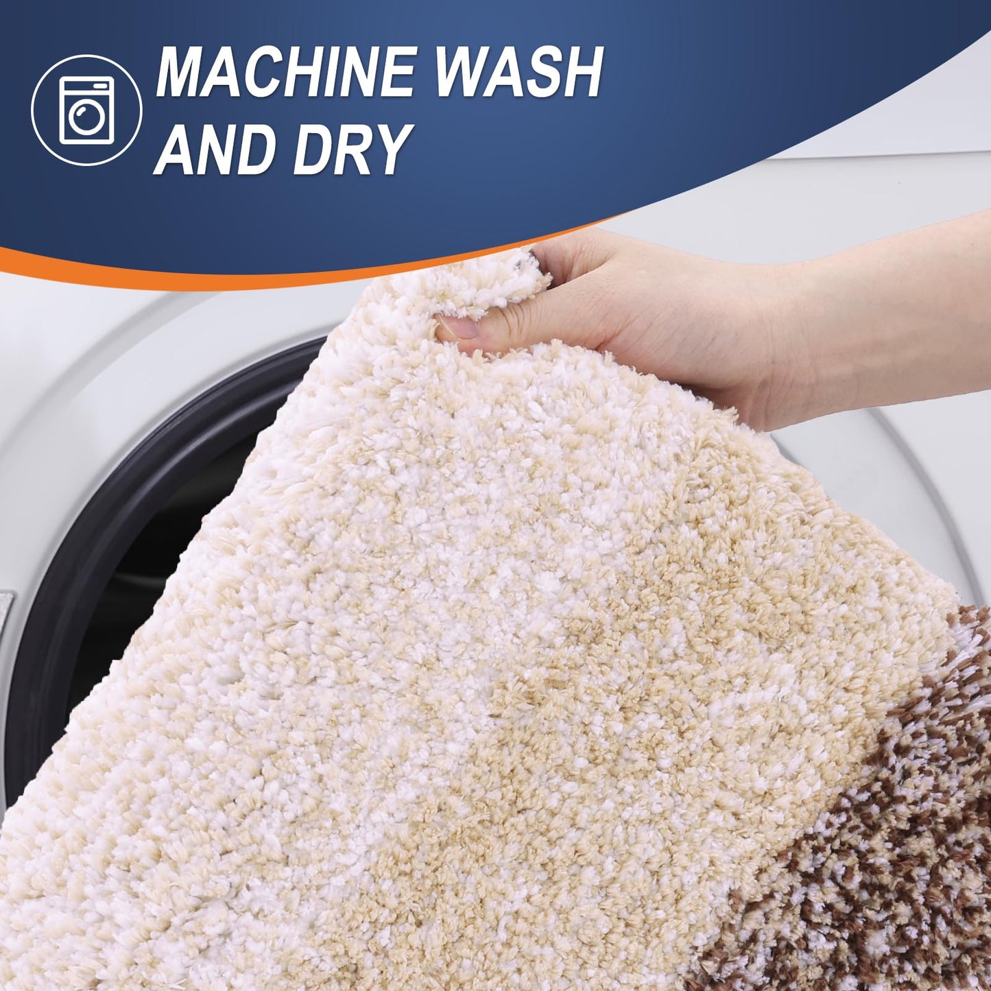 Extra Soft Microfiber Bath Runner Rug