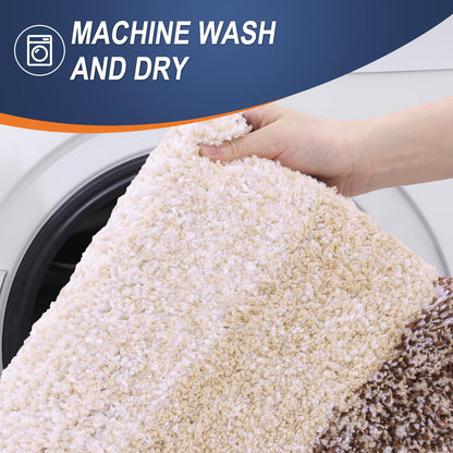 Extra Soft Microfiber Bath Runner Rug