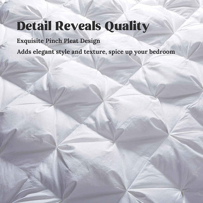 King Goose Down Comforter – 800 Fill Power Cotton Duvet Insert