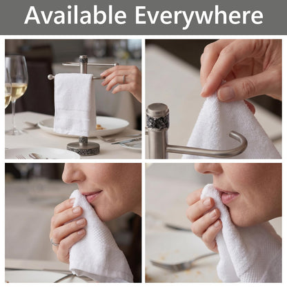 10-Pack Cotton Fingertip Towels for Bathroom Use