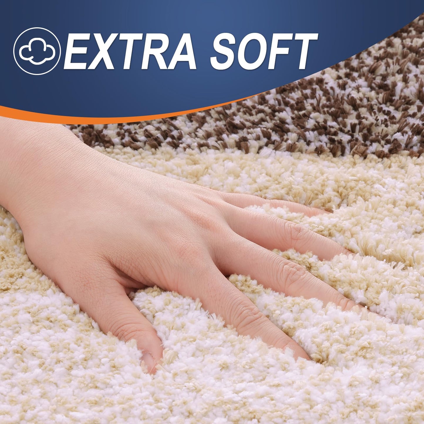 Extra Soft Microfiber Bath Runner Rug
