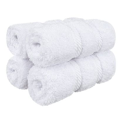 4-Piece Turkish Cotton Washcloth Set, 600 GSM