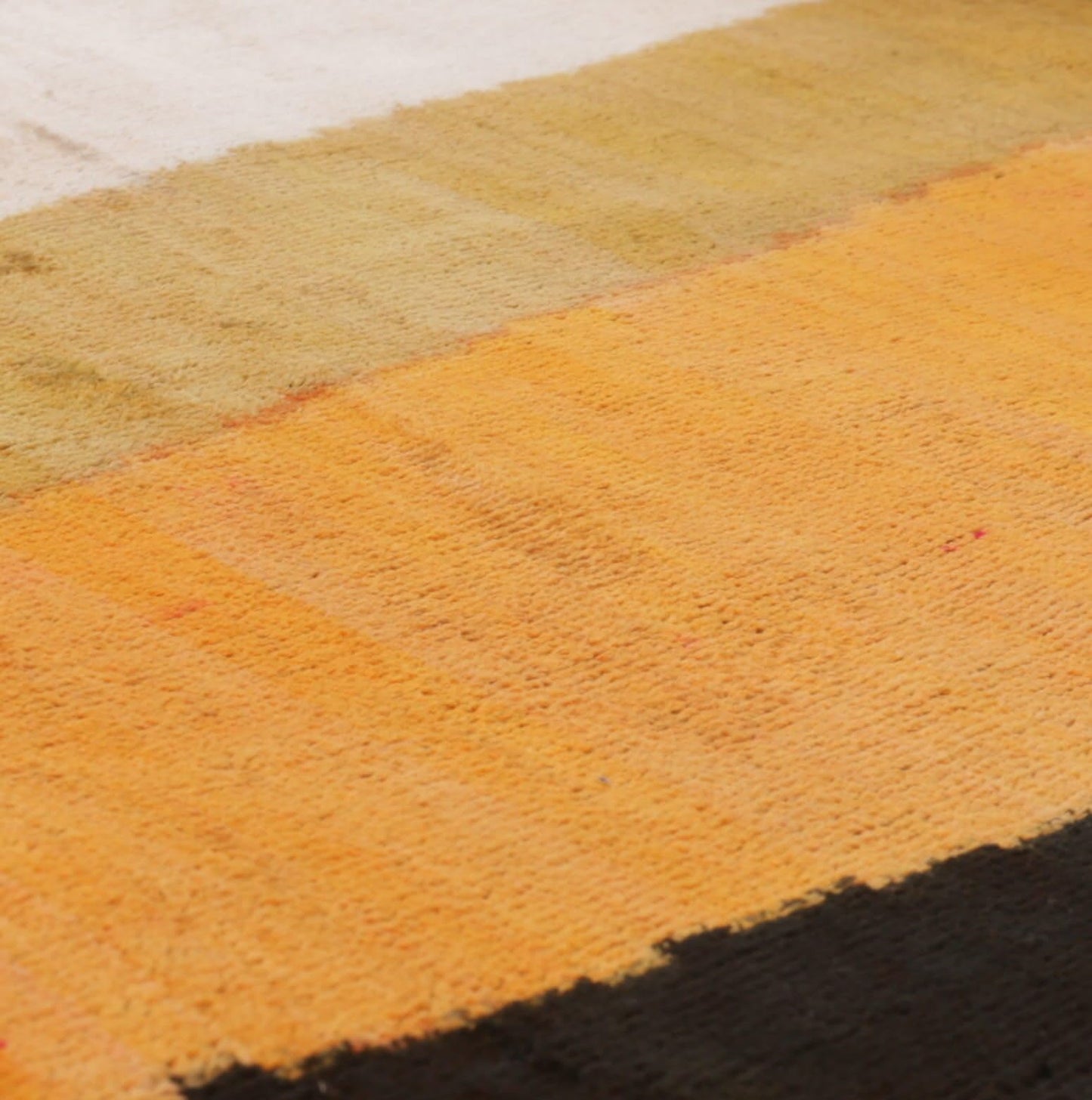 Handmade Velvet Throw Pillow with Earthy Stripe Design