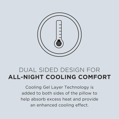 2-Pack Dual Cooling Bed Pillows, Queen Size
