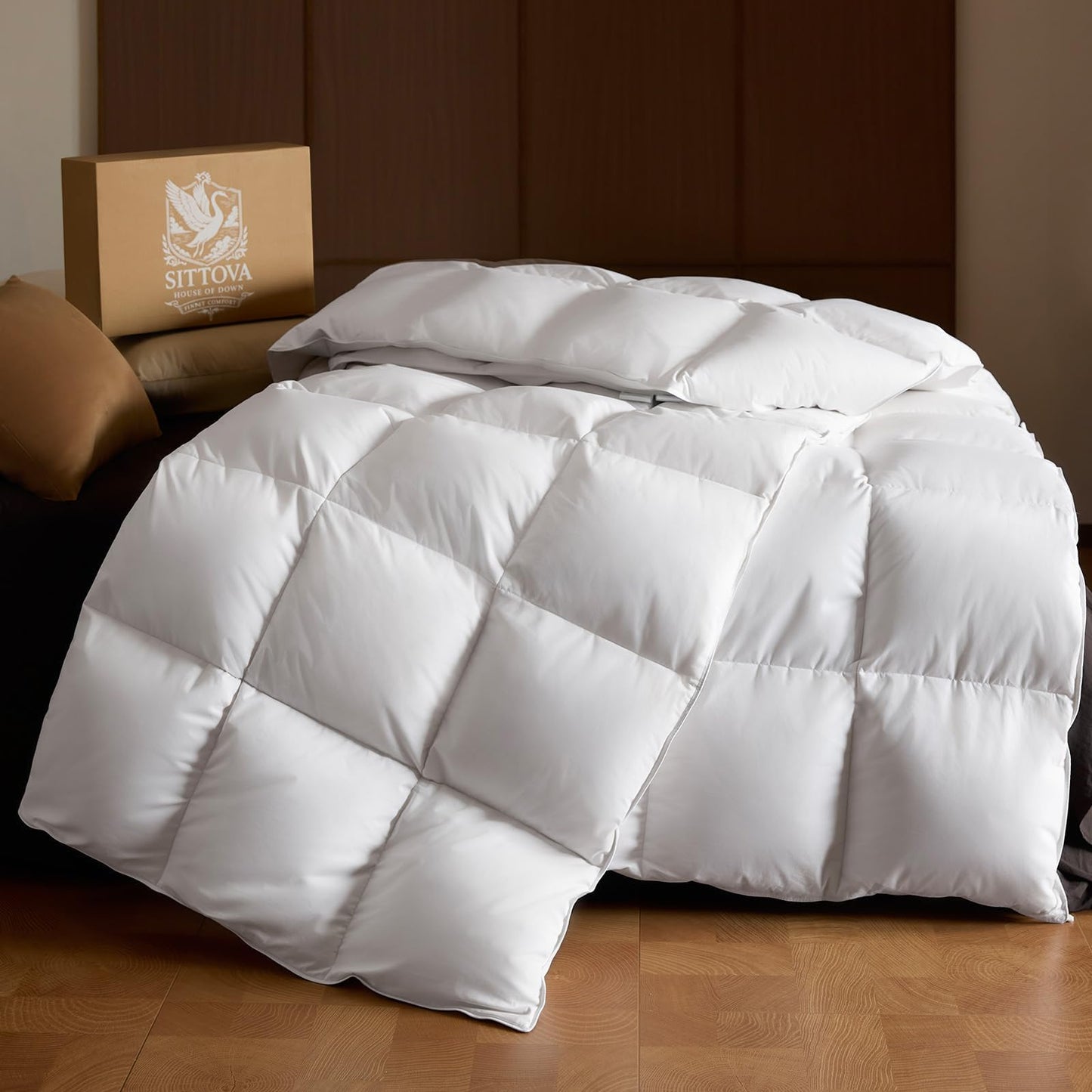 Lightweight Goose Down Duvet Insert, King Size