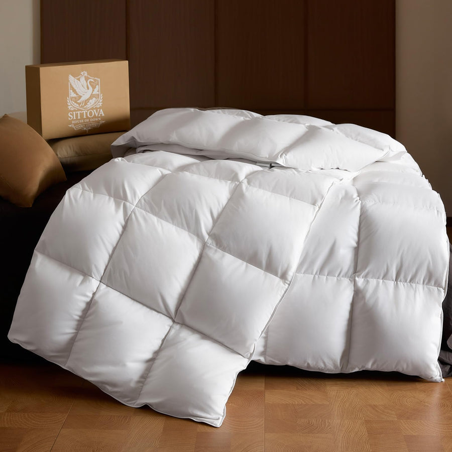 Lightweight Goose Down Duvet Insert, King Size