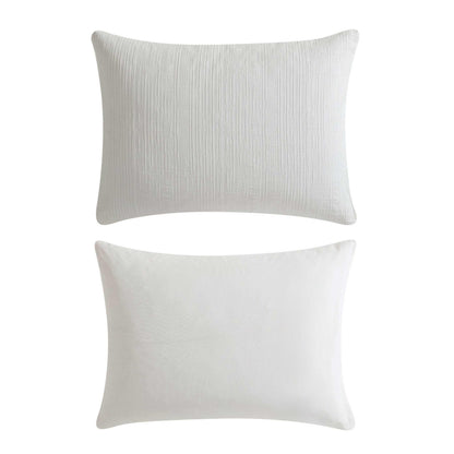 Textured Grid Comforter Set with Matching Shams Queen
