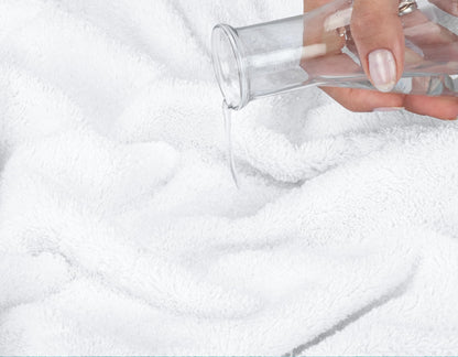 4-Piece Turkish Cotton Washcloth Set, 600 GSM