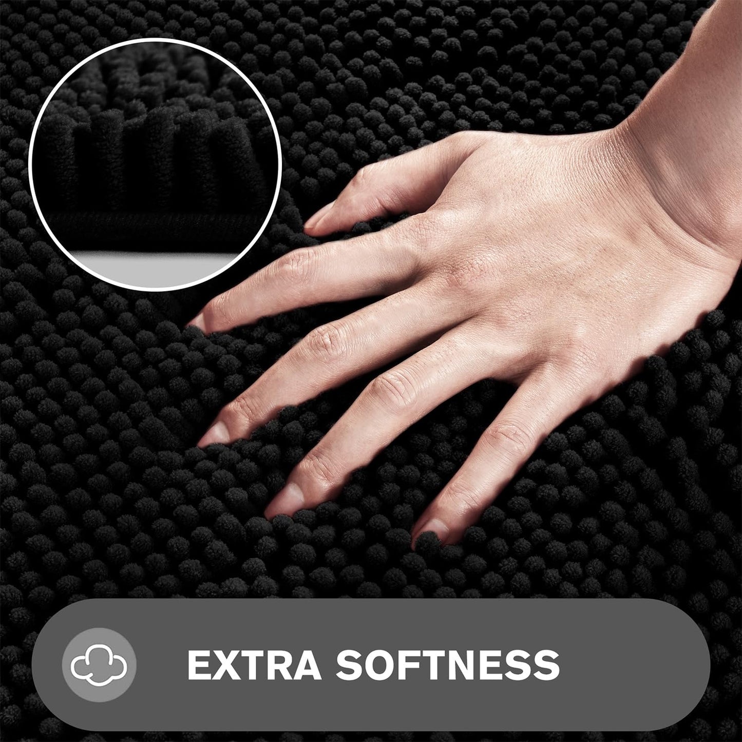 Extra Large Chenille Bath Runner Rug