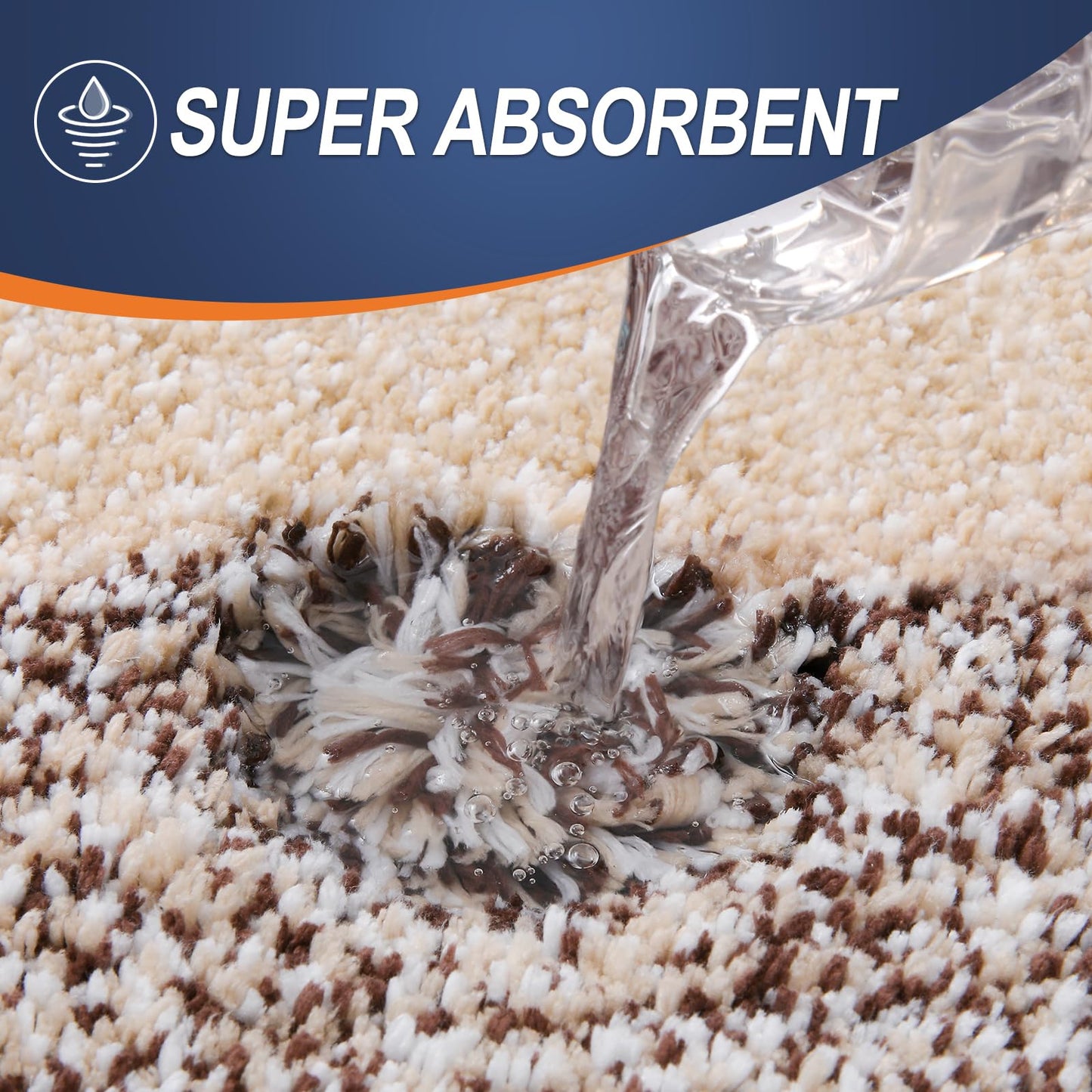 Extra Soft Microfiber Bath Runner Rug