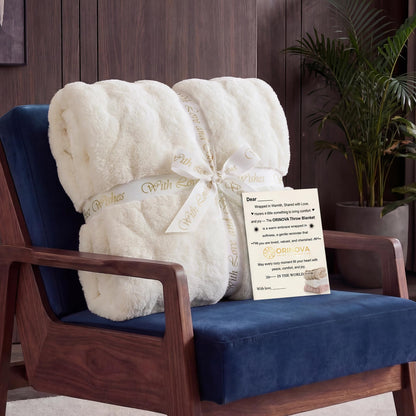 Ultra Soft Faux Fur Throw Blanket