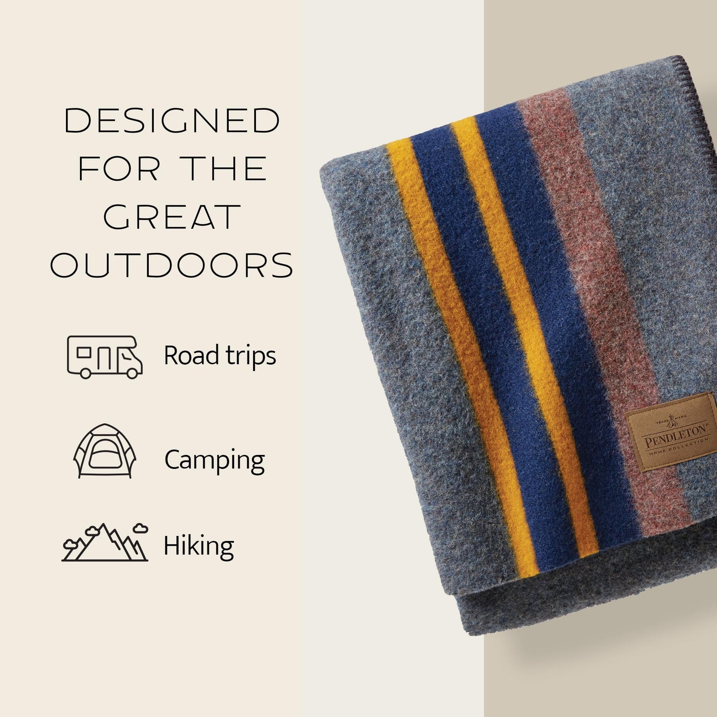 Yakima Wool Blend Throw Blanket