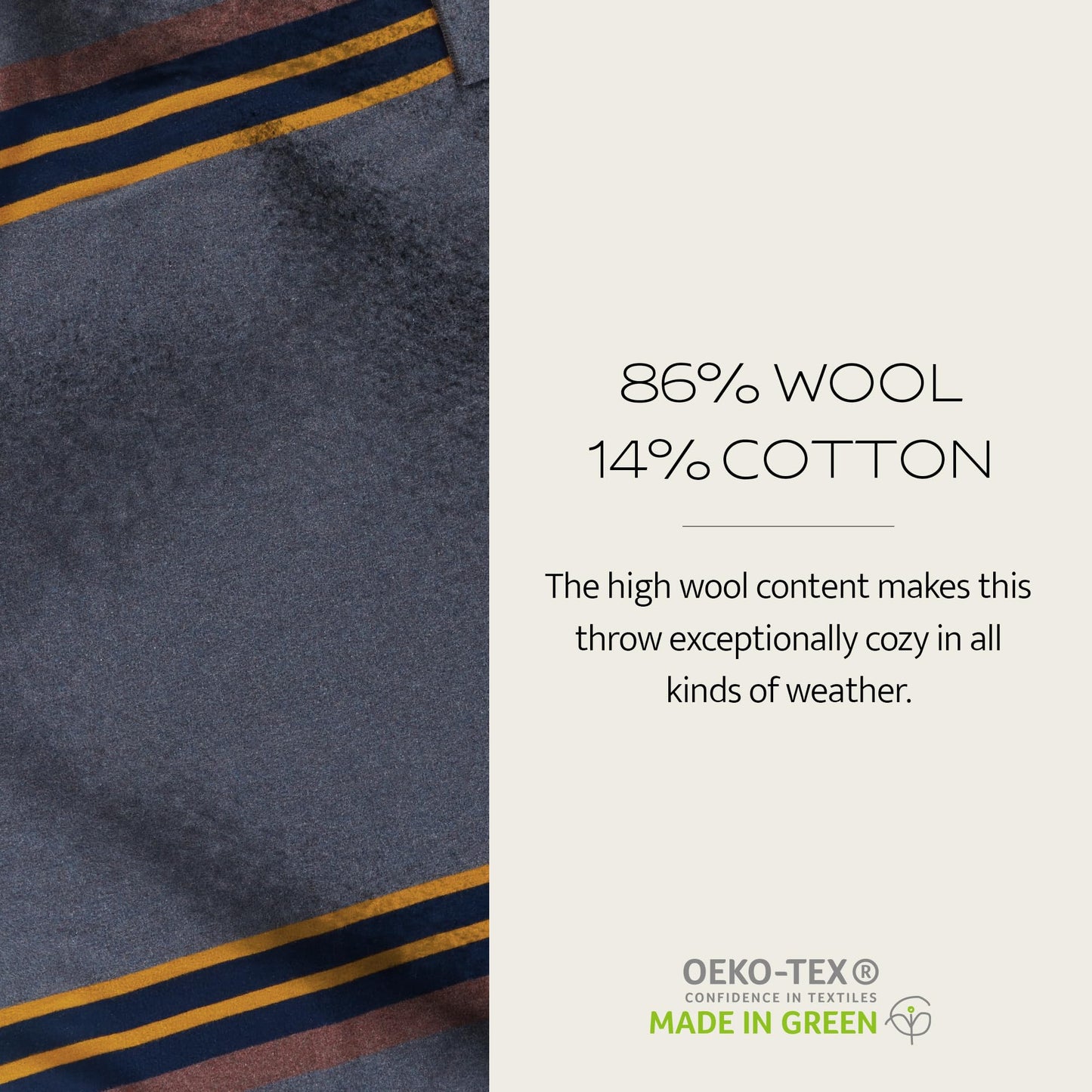 Yakima Wool Blend Camp Throw Blanket