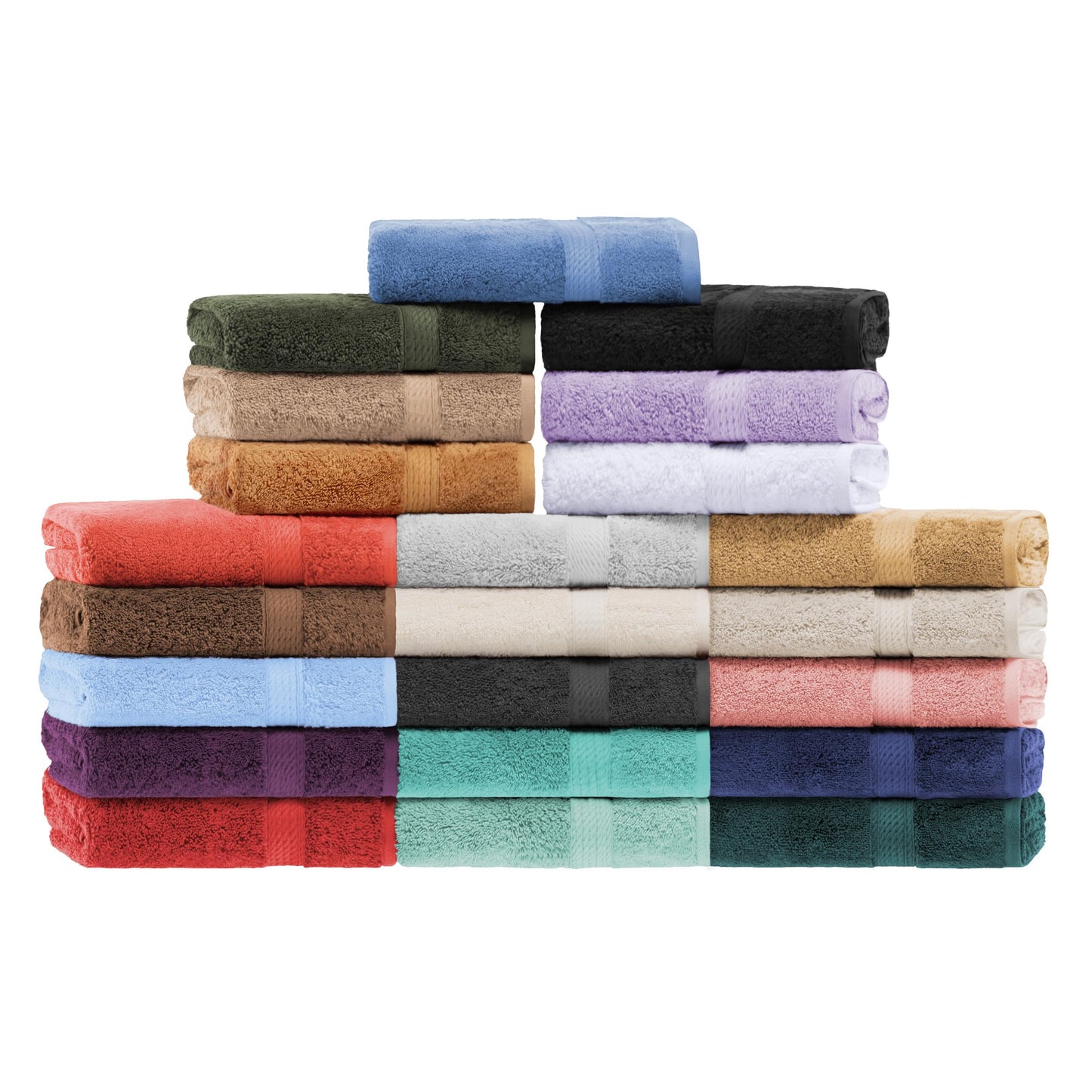 9-Piece Egyptian Cotton Towel Set, 800 GSM