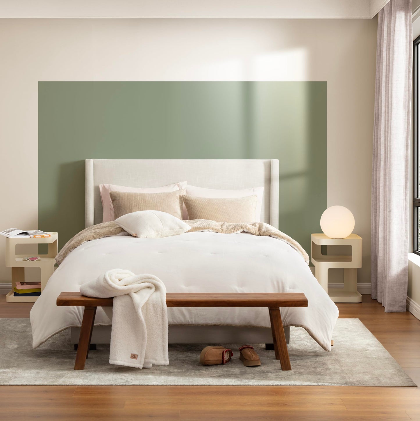 5-Piece Reversible Comforter Set with Throw Full/Queen Size