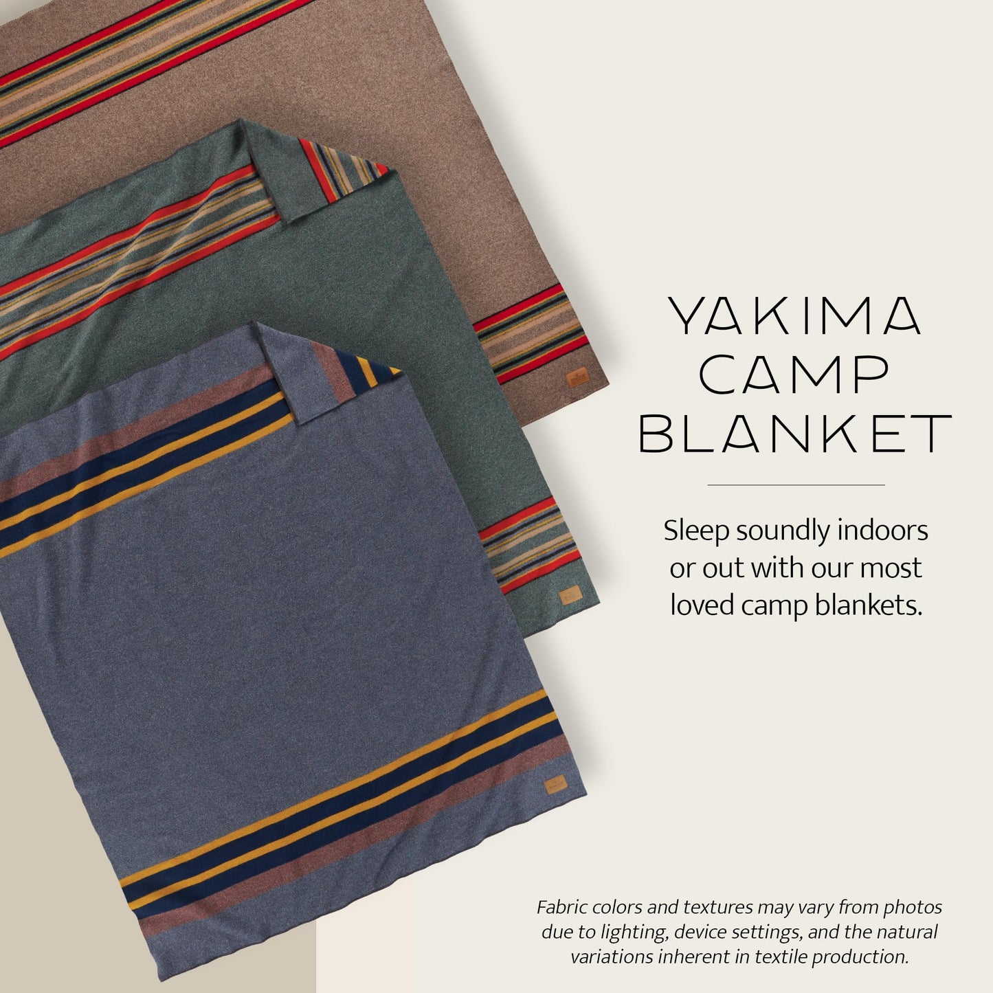 Yakima Wool Blend Camp Throw Blanket