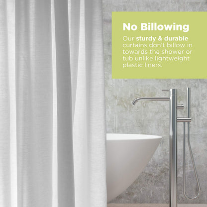 Organic Cotton Shower Curtain Liner