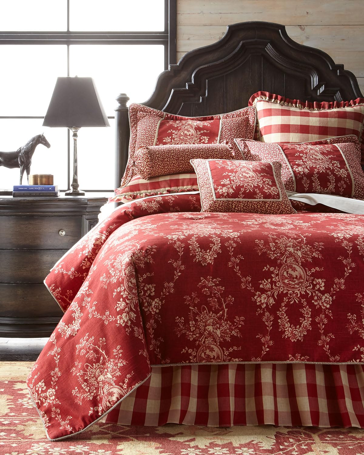 French Country Comforter Set King Size – 3 Piece