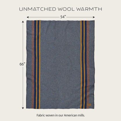 Yakima Wool Blend Throw Blanket