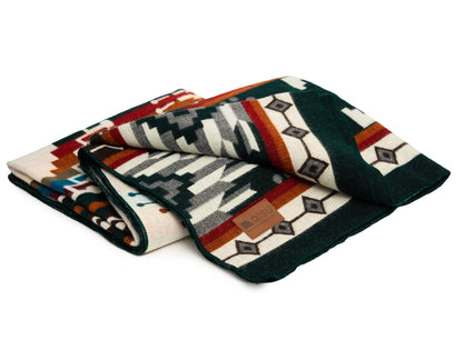 Handmade Ecuadorian Wool Throw Blanket