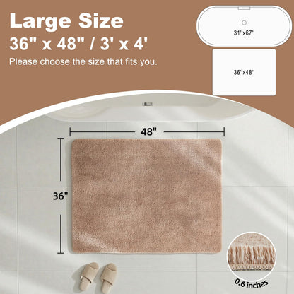 Ultra Soft Absorbent Bath Runner Rug