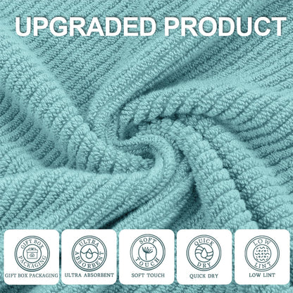 Luxury Cotton Bath Towel Set