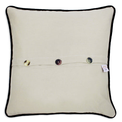 New York City Embroidered Decorative Pillow
