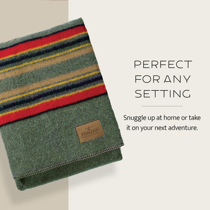 Yakima Wool Blend Camp Throw Blanket