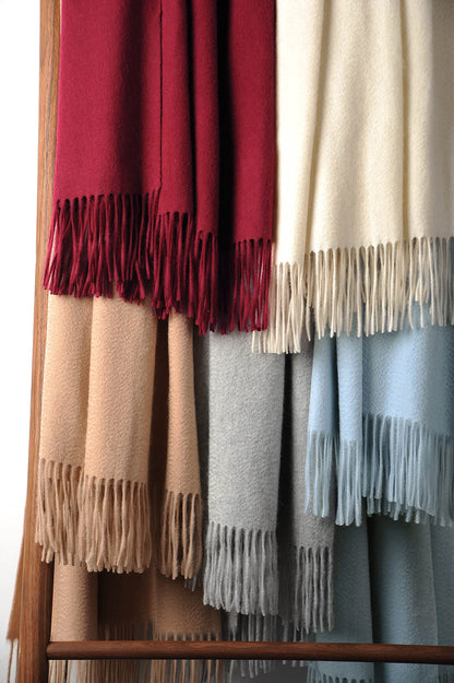 Pure Cashmere Luxury Throw Blanket